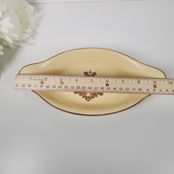 Vintage Pfaltzgraff Village Stoneware Augratin / Gratin Baking Dish #265 - Picture 4 of 9